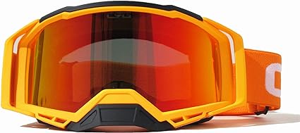 Motorcycle Goggles ATV Dirt Bike Glasses Off Road Racing Riding Motocross Goggles for Men, Women, Adults