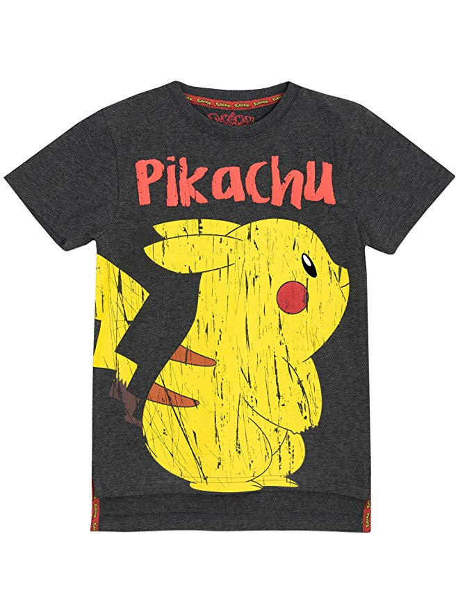 Pokemon Boys' Pikachu T-Shirt