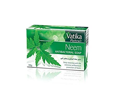 Dabur Vatika Naturals Neem Soap 115g (pack of 4)