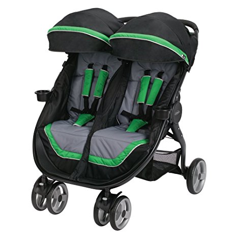 Graco Fastaction Fold Duo Click Connect Stroller, Fern
