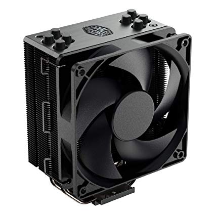 Cooler Master RR-212S-20PK-R1 Hyper 212 Black Edition CPU Air Cooler 4 Direct Contact Heat Pipes 120mm Silencio Fan