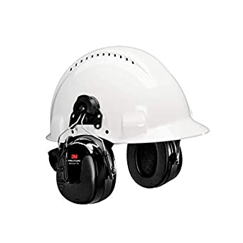 3M 00078371670887 Peltor Worktunes Pro Cap-Mounted Radio Headset, Capacity, Volume, Standard, Black