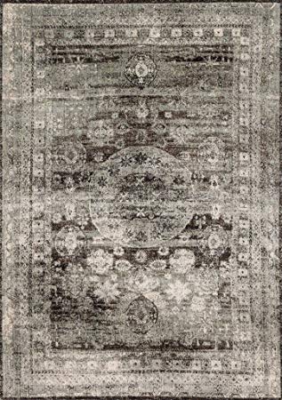 Loloi ANASAF-03GN0096D0 Anastasia Collection Area Rug 9'-6" x 13' Granite