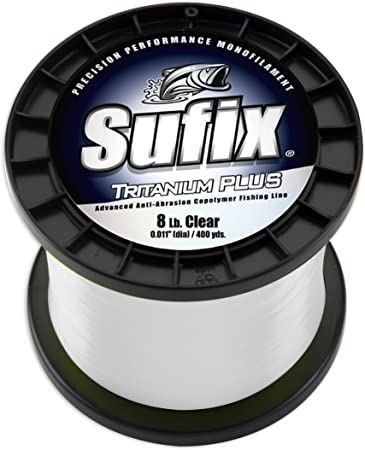 Sufix Tritanium Plus 1/4-Pound Spool Size Fishing Line