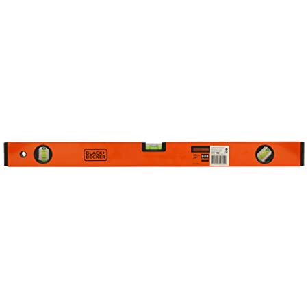 BLACK DECKER BDHT43189 Aluminium Box Beam Level 60cm (Orange)