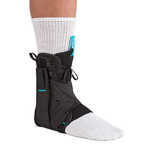Ossur Formfit Ankle Brace with Figure 8 Straps - for Ankle Sprains, Strains & Chronic Instability - Figure 8 Straps Provide Additional Support by Limiting Range of Motion (Small)