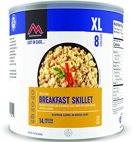 Mountain House Breakfast Skillet | Freeze Dried Backpacking & Camping Food | Gluten-Free