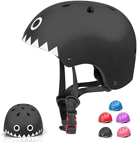 Glaf Kids Bike Helmet Toddler Helmet Ages 2-8 Years Old Boys Girls Multi-Sport Helmet Childrens Helmets Adjustable Skateboard Cycling Helmet Lightweight 3 Sizes for Toddler to Youth Adult