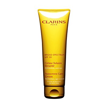 Clarins Care Cream Broad Spectrum SPF 30 Water-Resistant Sunscreens for Unisex, 4.4 Ounce