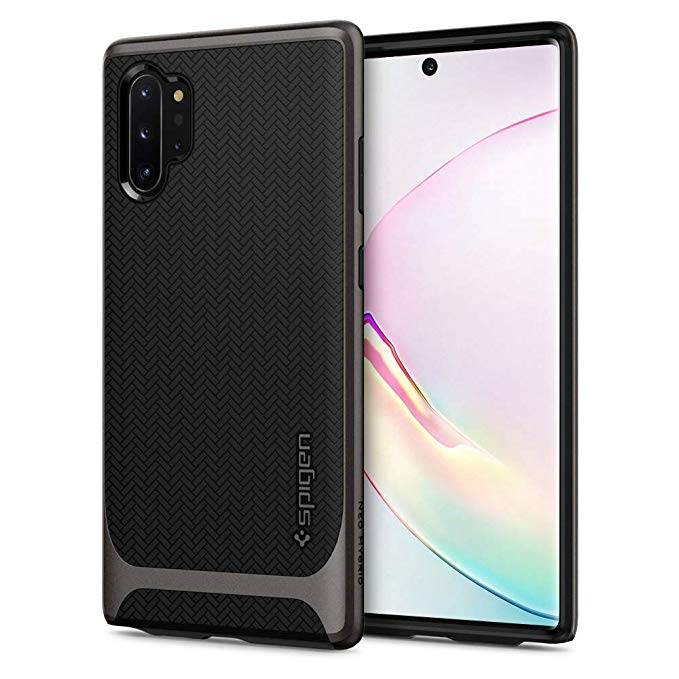 Spigen Neo Hybrid Designed for Samsung Galaxy Note 10 Plus Case/Galaxy Note 10 Plus 5G Case (2019) - Gunmetal