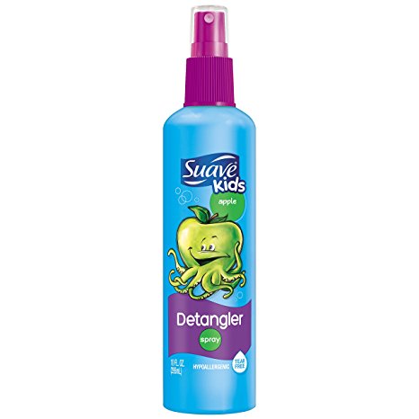 Suave Kids Detangler Spray, Apple 10 oz (Pack of 6)