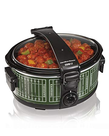 Hamilton Beach 33462 Stay or Go Portable Slow Cooker, 6-Quart