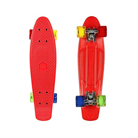 ohderii Complete Longboard Skateboards Cruiser Skateboard Through Downhill Skateboard Deck Concave Skateboards for Beginners and Pro