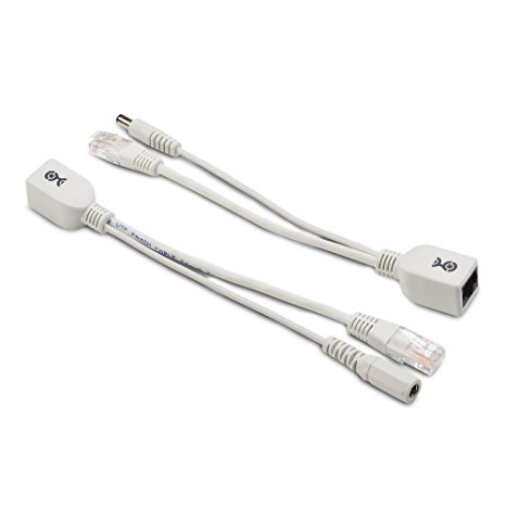 Cable Matters Inline Passive Power Injector over Ethernet, PoE Injector and PoE Splitter