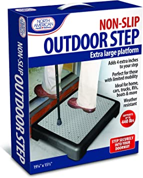 Jobar JR5919 Weather-Resistant Outdoor Step, One Color, 1 count (5919)
