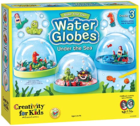 Creativity for Kids Make Your Own Water Globes - Under The Sea Snow Globes