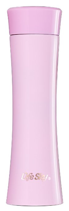 Travel Coffee Mug 300ml10 Ounce - Double Walled Stainless Steel Vacuum Insulated - Elegantly Contoured Shape - Portable Design - Easy to Sip - FDA Approved Pink