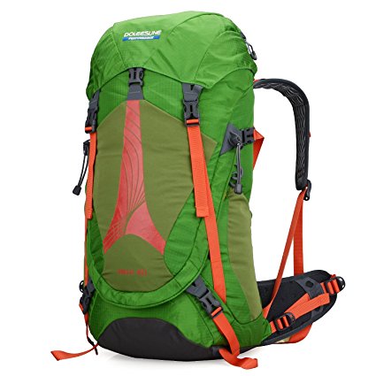 Doleesune 42l Internal Frame Pack for Women Camping Travel Outdoor Backpacks Hiking Daypacks Climbing Backpacking Bag Waterproof Mountaineering 1311