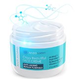 Best Face Cream for Wrinkles and Anti Aging - Daily Moisturizer with Matrixyl  Argireline  Hyaluronic Acid  Vitamin C  Vitamin E for Wrinkle Repair - Must Have Day Cream for Fine Lines