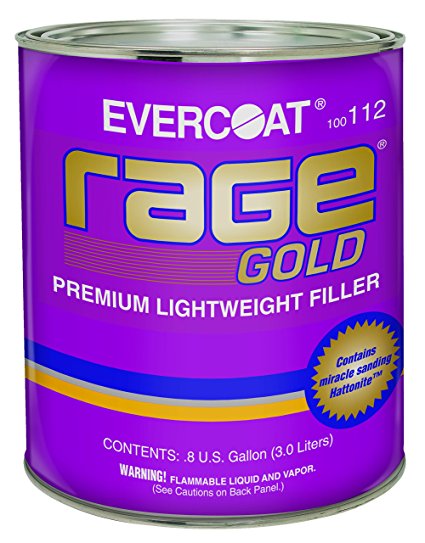 Evercoat 112 Rage 3 Liter Gold Premium Lightweight Body Filler