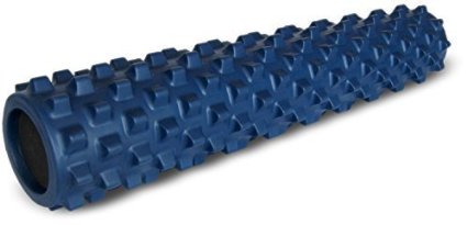 Rumble Roller - Textured Muscle Foam Roller Manipulates Soft Tissue Like A Massage Therapist