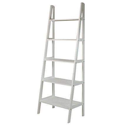 Casual Home 176-51 5-Shelf Ladder Bookcase