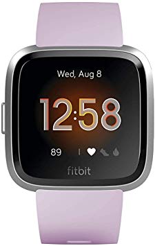 Fitbit Versa Lite Health & Fitness Smartwatch with Heart Rate, 4  Day Battery & Water Resistance, Lilac