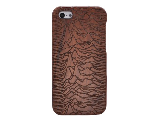 XIKEZAN Unique Real Handmade Natural Wood Wooden Hard Bamboo Shockproof Case For Apple Iphone 5 5G 5S (Pattern U')