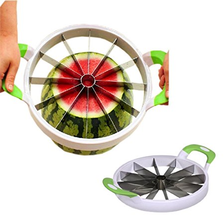 NEX Watermelon Slicer Fruit Cutter Kitchen Utensils Gadgets Large Melon Slicer