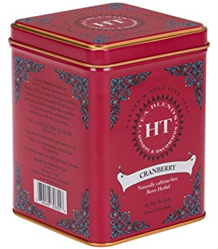 Harney & Sons Cranberry Herbal Tea 20 Ct (Pack of 2)
