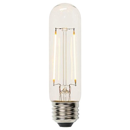 Westinghouse 0518500 60-Watt Equivalent T10 Dimmable Clear Filament LED Light Bulb with Medium Base