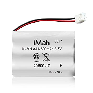 Replacement Battery 29600-10 (Connector) Only fits Summer Infant Baby Monitor Wide View 28650 29000 29000A & Clear Sight 29040 29030