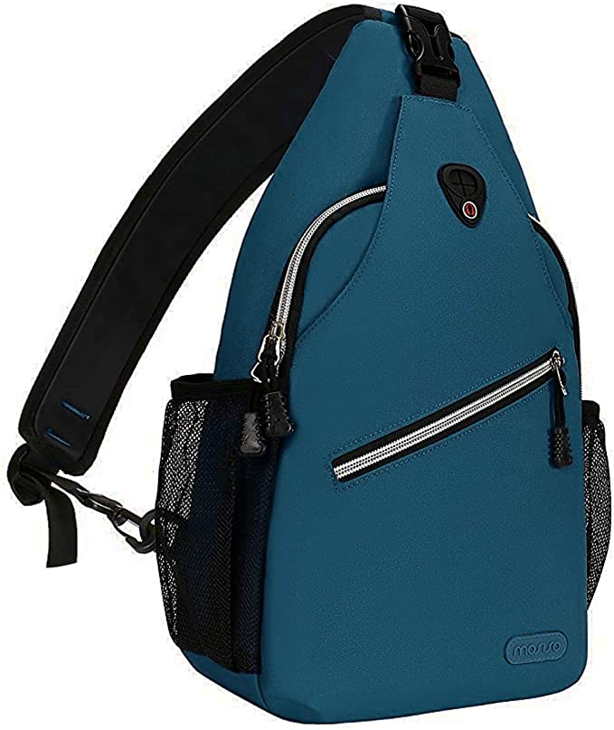 MOSISO Sling Backpack, Multipurpose Crossbody Shoulder Bag Travel Hiking Daypack