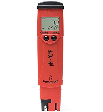Hanna Instruments Grochek LCD pHep 4 Waterproof PH Temperature Meter | HI98127
