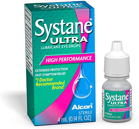 Systane Ultra Lubricant Eye Drops, 0.14 Fl Oz