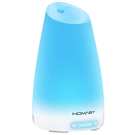 Homasy 100 ml Aromaterapia Aceite Esencial Difusor/Humidificador Ultras¨nico