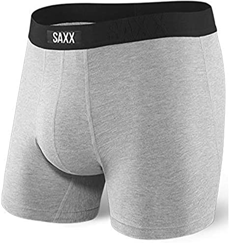 SAXX Men's Underwear – UNDERCOVER Boxer Briefs with FLY and Built-In BallPark Pouch Support, Core