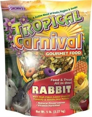 F.M. Brown's Tropical Carnival Rabbit Food, 20lb