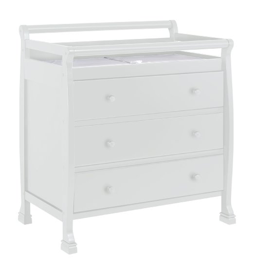 DaVinci Kalani 3 Drawer Changer in White