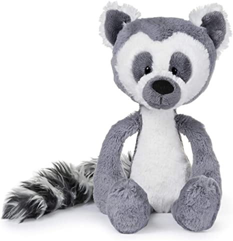 GUND Toothpick Casey Lemur Plush Stuffed Animal, Black and White, 15"