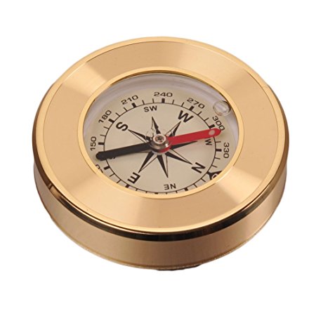 Copper Plated Anti-shork Aseismic Outdoor Compass Arrow Waterproof Hiking Exploration Compass