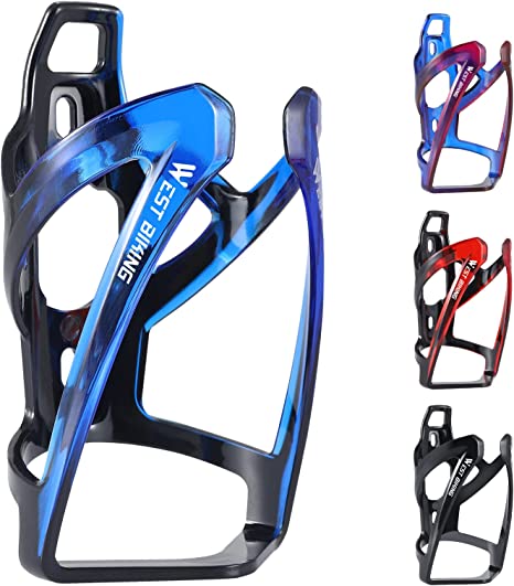 Bike Water Bottle Cage, Durable Ultralight Plastic Water Drink Holder Rack , Lightweight PC Water Bottle Holder for Bicycle, Cycling Bottle Holder Cages for MTB, Road Bike, Mountain Bikes