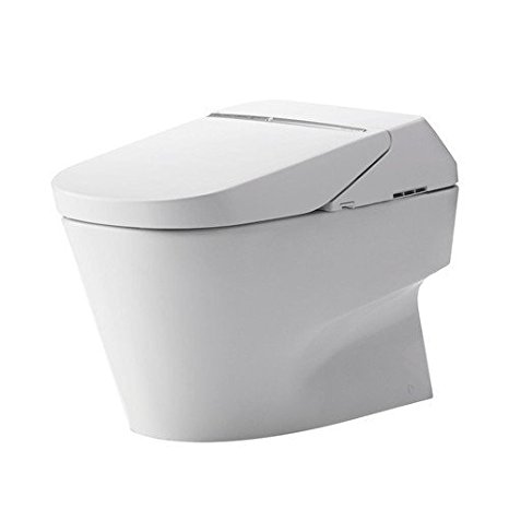 Toto MS992CUMFG#01 Neorest 1.0 GPF and 0.8 GPF 700H Dual Flush Toilet, Cotton White