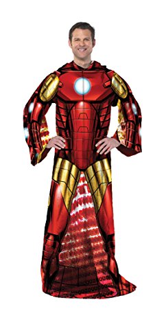 Marvel Ironman, Being Ironman Adult Comfy Throw by The Northwest Company, 48 by 71"