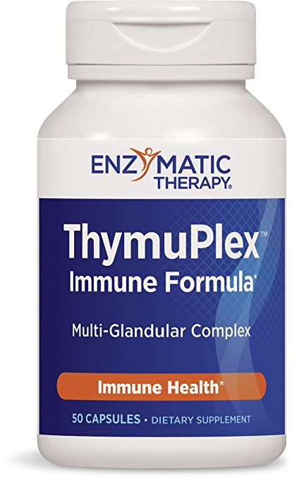 Enzymatic Therapy Thymuplex, 50 Capsules