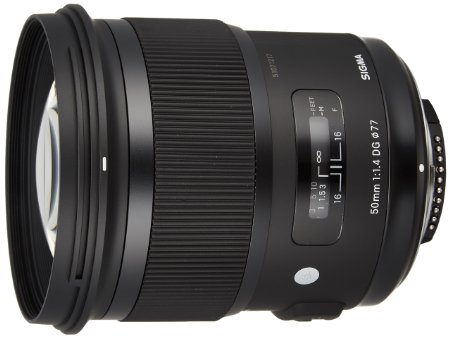 Sigma 50mm F14 DG HSM Art Lens for Nikon Cameras - Fixed
