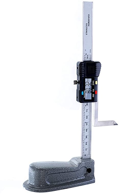SODIAL Digital Height Gauge 0-150mm 0.01mm Mini Aluminum Alloy Electronics Marking Gauge Measure Scriber Vernier Caliper