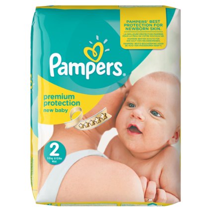 Pampers New Baby Monthly Pack Size 2 - 240 Nappies