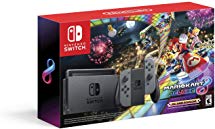 Nintendo Switch w/ Gray Joy-Con   Mario Kart 8 Deluxe (Full Game Download) - Switch