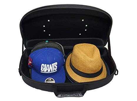 Hat Carrier/Cap Case Organizer for Travel and Storage for Baseball Cap and Fedora Style Hats